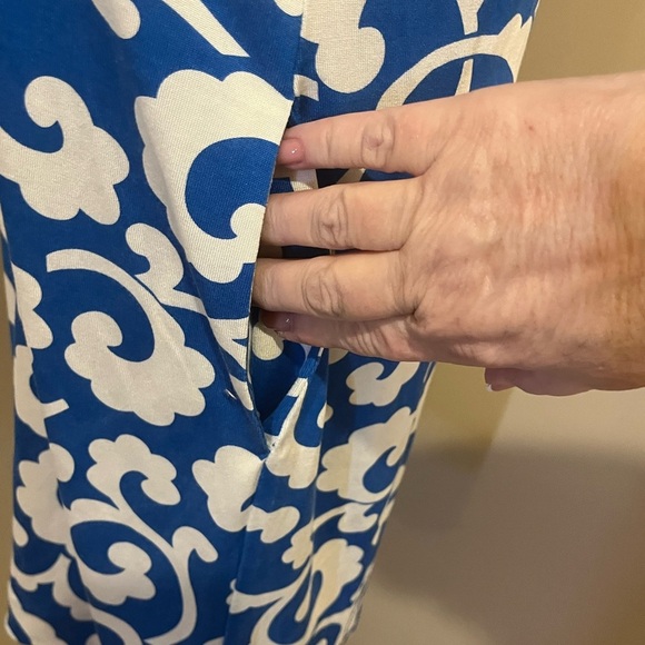 Diane Von Furstenberg DVF 1974 Beth Silk Jersey Spiral Fern Shift Mini Dress, 8 - Picture 5 of 10